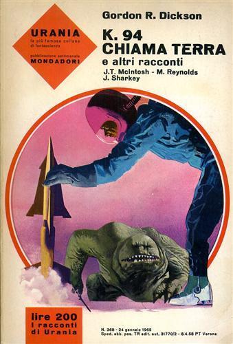 Urania. K. 94 chiama terra e altri racconti - Gordon R. Dickson - copertina