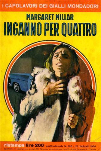 Inganno per quattro - Margaret Millar - copertina