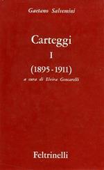 Carteggi. Vol. I: 1985. 1911