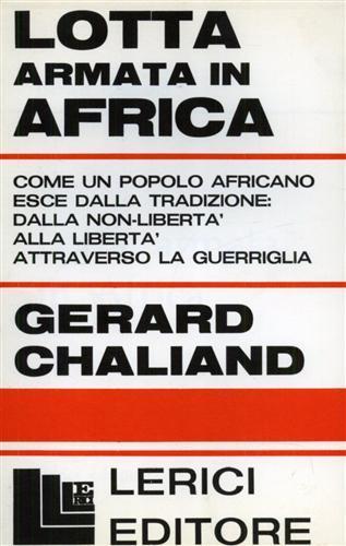 Lotta armata in Africa - Gérard Chaliand - copertina