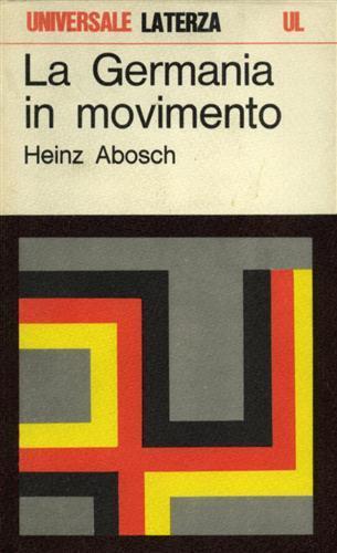 La Germania in movimento - Heinz Abosch - copertina