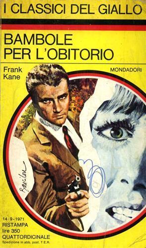 Bambole per l'obitorio - Kane Frank - copertina