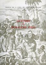 Lettere di Rosalino Pilo
