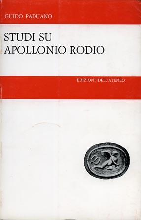 Studi su Apollonio Rodio - Guido Paduano - copertina