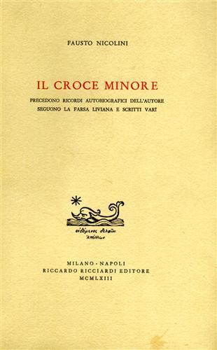 L' Antologia dei poeti italiani dell'ultimo secolo - copertina