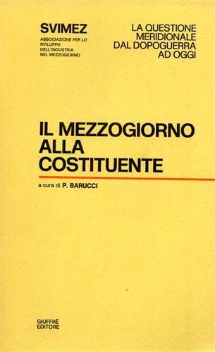 Il mezzogiorno della Costituente - copertina