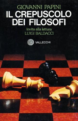 Il crepuscolo dei filosofi - Giovanni Papini - copertina