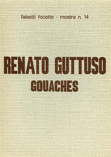 Renato Guttuso gouaches - copertina