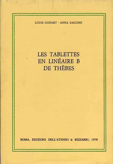 Les tablettes en lineaire B de Thébes - Louis Godart - 3