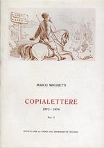 Copialettere ( 1873. 1876 )