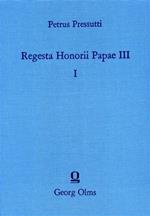 Regesta Honorii Papae III