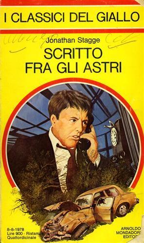 Scritto fra gli astri - Jonathan Stagge - copertina