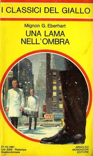 Una lama nell'ombra - Mignon G. Eberhart - 2