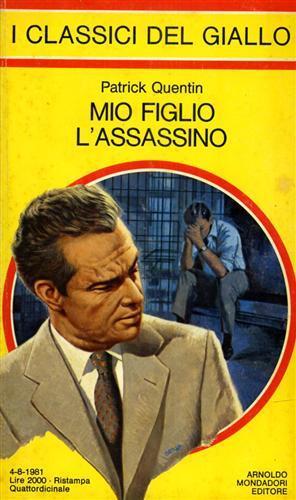 Mio figlio l'assassino - Patrick Quentin - copertina