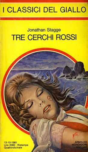 Tre cerchi rossi - Jonathan Stagge - copertina