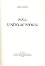 Parla Benito Mussolini