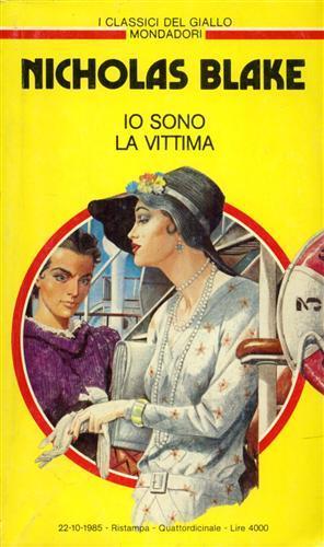 Io sono la vittima - Nicholas Blake - copertina