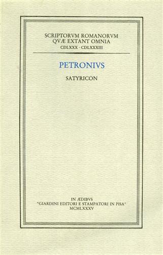 Satyricon - Arbitro Petronio - 2