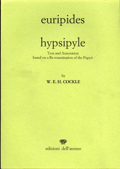 Hypsipyle - Euripide - 2
