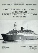 Nuove presenze sul mare. Linee private e delle ferrovie dello Stato dal 1945 al 1986