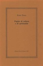 Pagine di cultura e di spiritualità