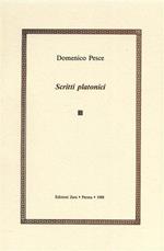 Scritti Platonici. Scritti sulla filosofia antica d'etica e di filosofia dell'arte