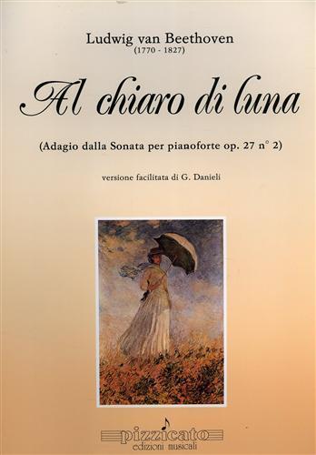 Al chiaro di Luna ( adagio dalla sonata per pianoforte op. 27 n. 2 - Ludwig van Beethoven - copertina