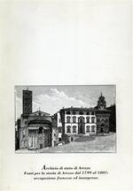 Fonti per la storia di Arezzo dal 1799 al 1801: occupazione francese ed insorgenza