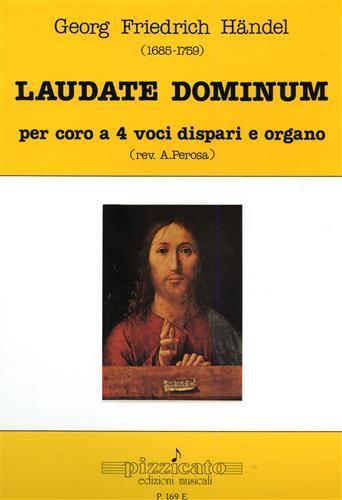 Laudate dominum per coro a 4 voci dispari e organo - G. F. Handel - 3