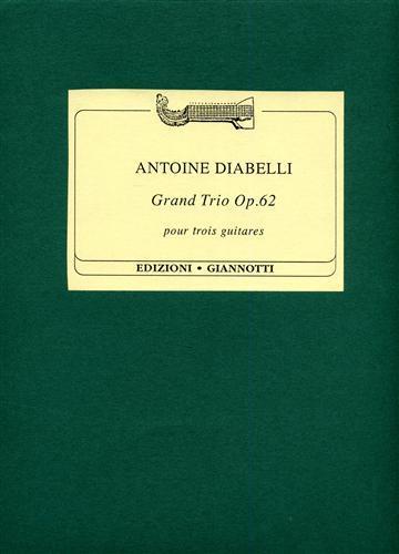 Grand Trio Op. 62 pour trois guitares - Anton Diabelli - 3