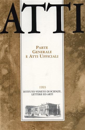 Atti. Parte Generale e Atti Ufficiali. N. 151 - 3