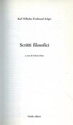 Scritti filosofici