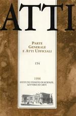 Atti. Parte Generale e Atti Ufficiali. N. 154