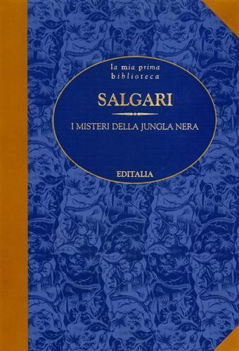 I misteri della jungla nera - Emilio Salgari - copertina