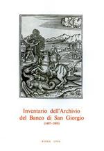 Inventario dell'Archivio del Banco di San Giorgio. 1407. 1805. vol. IV: Debito pubblico. tomo 7