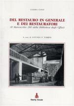 Del restauro in generale e dei restauratori