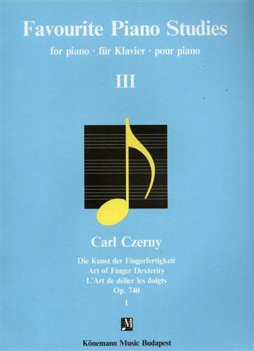 K275. L'Art de délier les doigts. Op. 740. II - Carl Czerny - copertina
