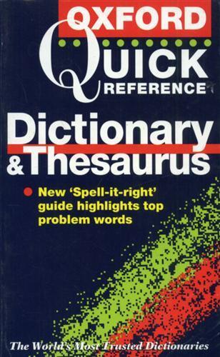 Quick Reference Dictionary & Thesaurus - Sara Hawker - 2