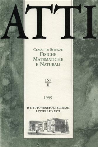 Atti. Classe di Scienze Fisiche, Matematiche e Naturali. N. 157. fascicolo II - 2