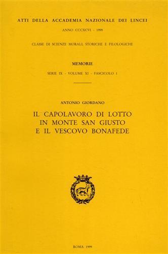 Il capolavoro di Lotto in Monte San Giusto e il vescovo Bonafede - Antonio Giordano - 2