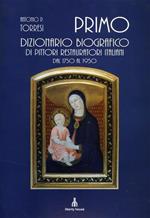 Primo dizionario biografico di pittori restauratori italiani dal 1750 al 1950