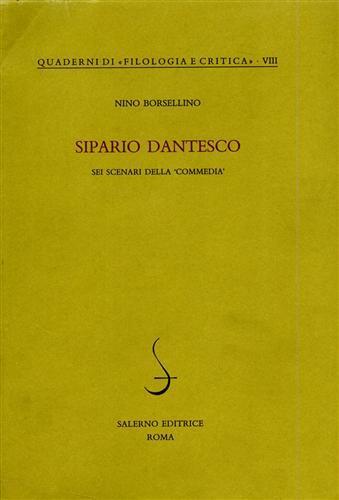 Sipario dantesco. Sei scenari della «Commedia» - Nino Borsellino - copertina