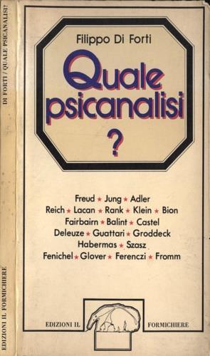 Quale psicanalisi? - Filippo Di Forti - copertina