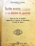 Sulla scena e dietro le quinte - Giuseppe Cauda - copertina