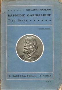 Rapsodie garibaldine - Giovanni Marradi - copertina