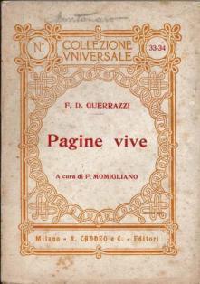 Pagine vive - Francesco D. Guerrazzi - copertina