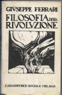 Filosofia della rivoluzione - Giuseppe Ferrari - copertina