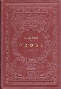 Prose - Leonardo da Vinci - copertina