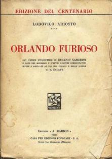 Orlando Furioso - Ludovico Ariosto - copertina