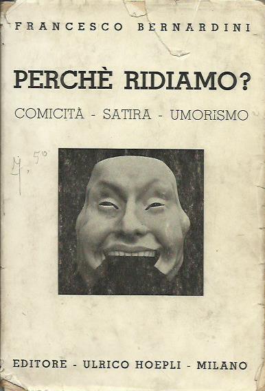 Perche' ridiamo - Francesco Bernardini - copertina